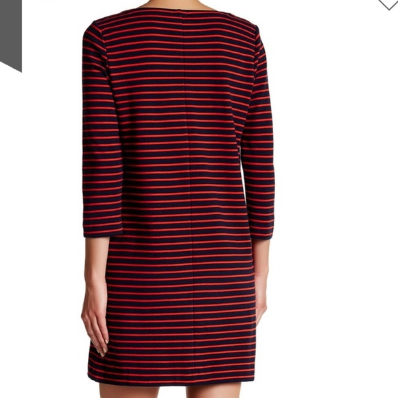 J. Crew Factory Maritime Striped Shift Dress - Picture 2 of 7